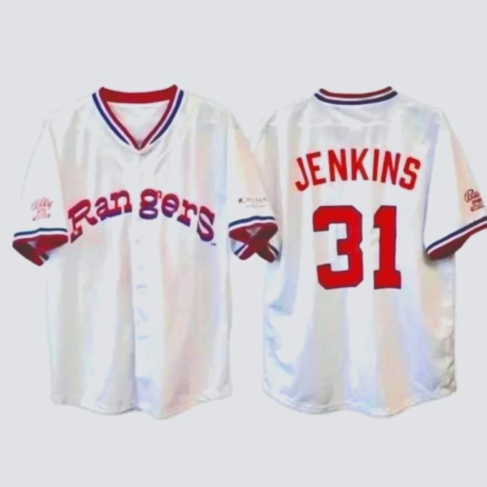 Texas Rangers Fergie Jenkins Jersey #31 (New) Size M (Adult).